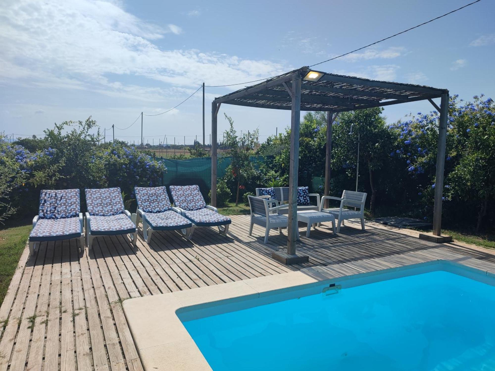 Els Tarongers Perfect For Families Or Friends Villa Sa Pobla Exterior photo