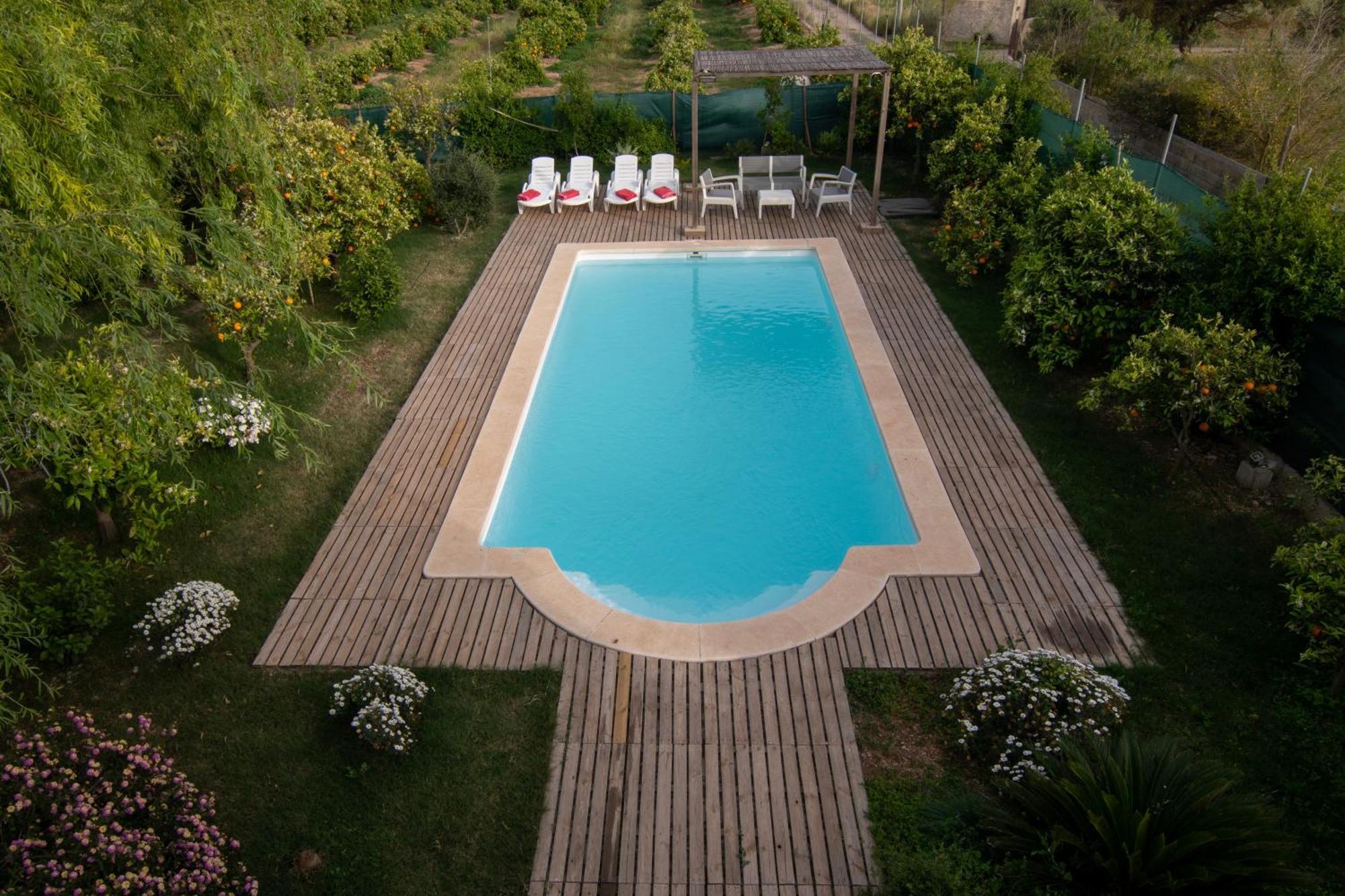 Els Tarongers Perfect For Families Or Friends Villa Sa Pobla Exterior photo